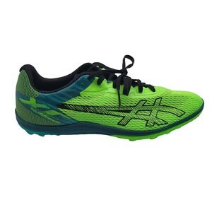ASICS Resurgence XC Track Field Spikes Green Black Mens 8.5 1093A181